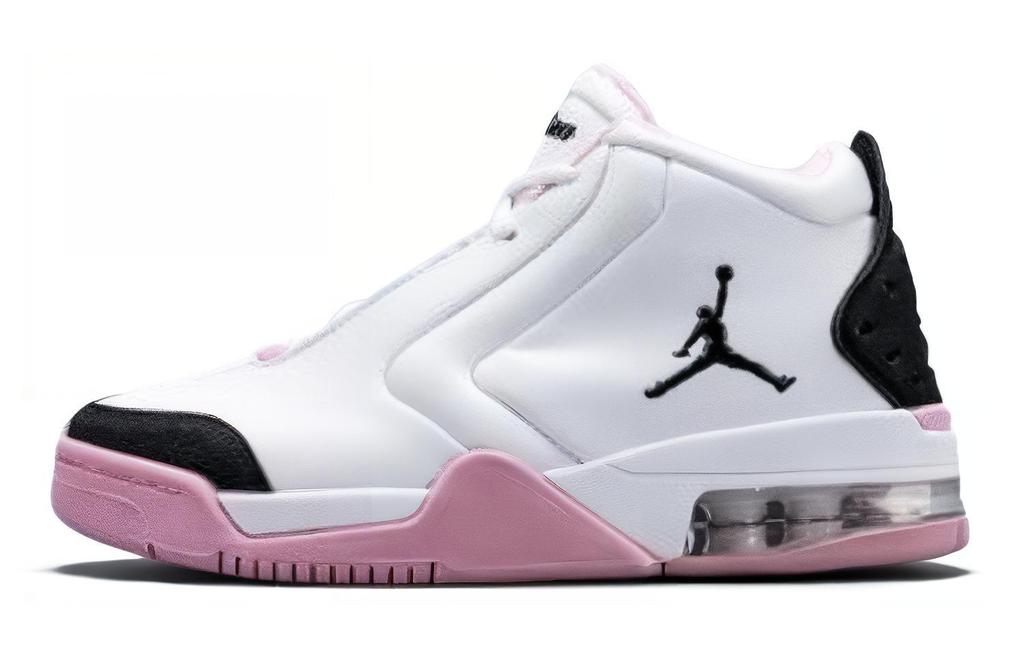 Кроссовки Air Jordan Big Fund Белый/Черный/Розовый GS BV7375-106