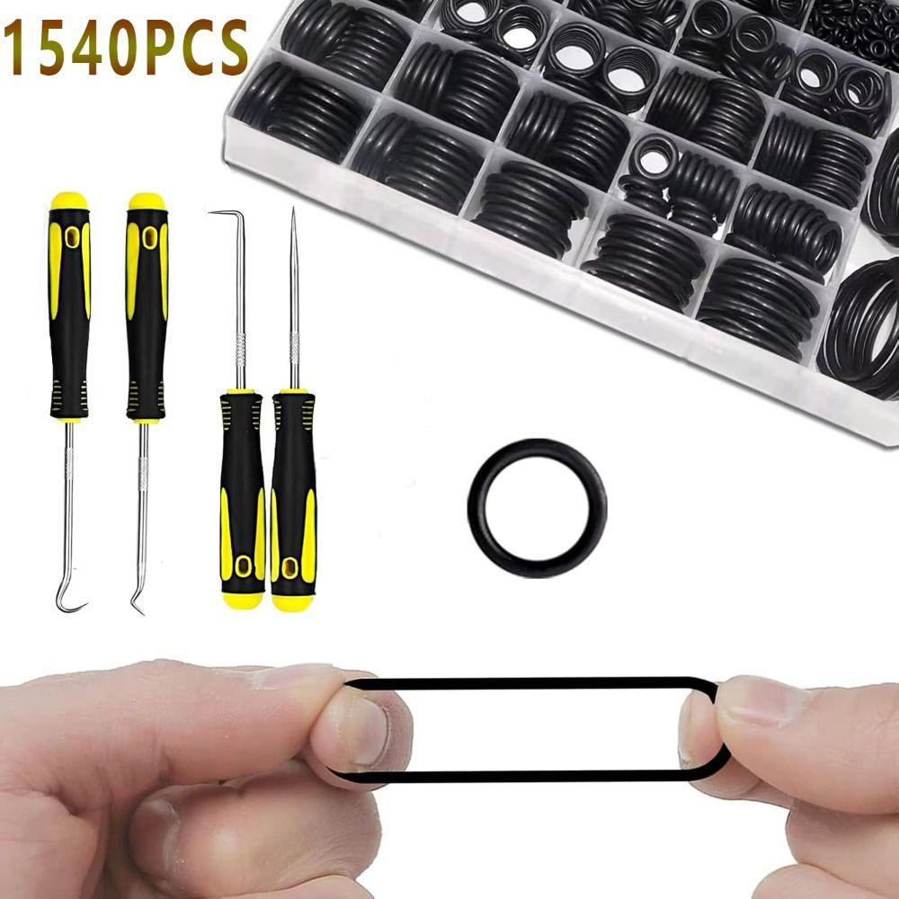 1540 шт. Метрические уплотнительные кольца Маслостойкие уплотнительные кольца Шайбы для мойки высокого давления Газовый ремонт