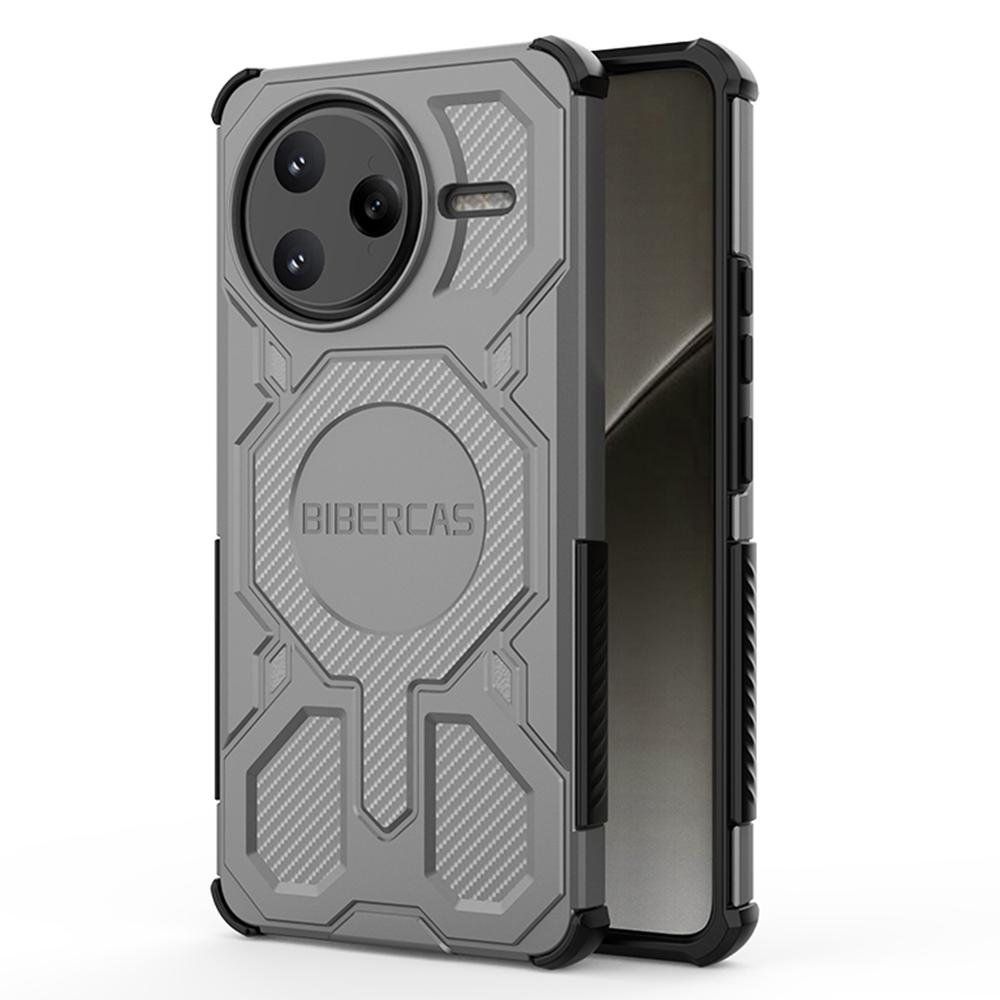 BIBERCAS J-16 Series For Xiaomi Poco F7 Ultra 5G/Redmi K80 Pro 5G Case Compatible with MagSafe Anti Drop TPU+PC Phone Cover