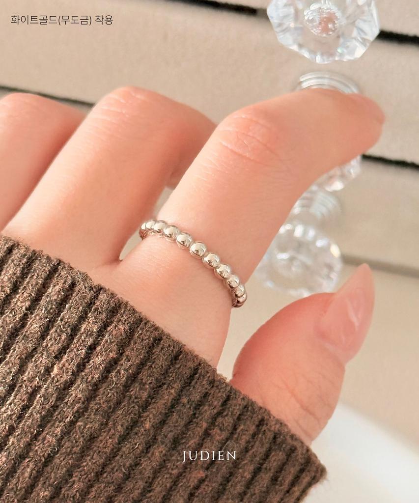 Judien 10K 14K 18K Glim Bold Layered Ring