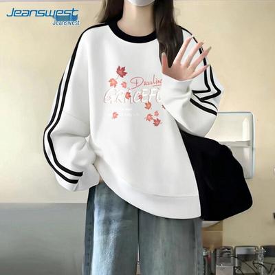 Джинсовая футболка унисекс с длинным рукавом свободного кроя Jeanswest JCL-53-271504-00007Z
