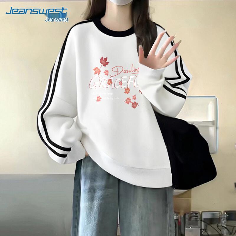 Джинсовая футболка унисекс с длинным рукавом свободного кроя Jeanswest JCL-53-271504-00007Z