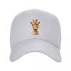 Giraffe watercolor art Baseball Cap hiking hat Hat Unisex Luxury Visor Ball Cap Sun Hats For Women Unisexs