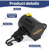 Cargo Straps For Car Trunk – Self-Retracting Tie-Down Straps – 2-Point Ratchet Tie-Down Straps With Hooks – Heavy-Duty Car Straps For Cargo