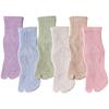 Kids' Seamless Two-Toe Cotton Socks - Bone-Free, Anti-Pilling, Breathable Sports Socks for Spring, Autumn, and Winter