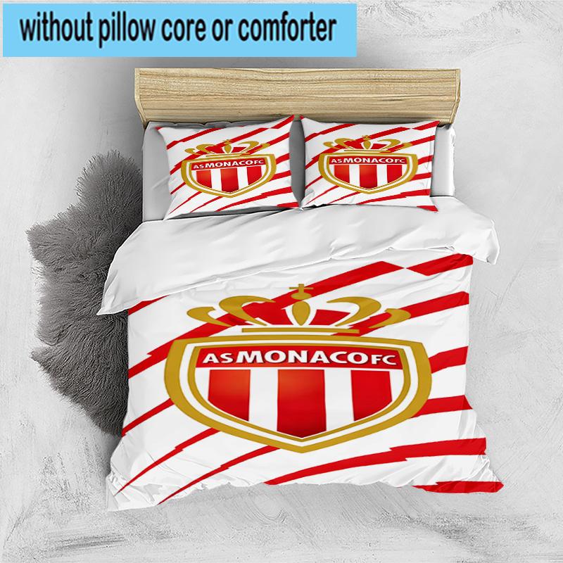 3pcs Monaco Monaco Printed Bedding Set Duvet Cover Closure Includes 1 Duvet Cover & 2 Pillowcases Bedding Sets Home Decor Gifts