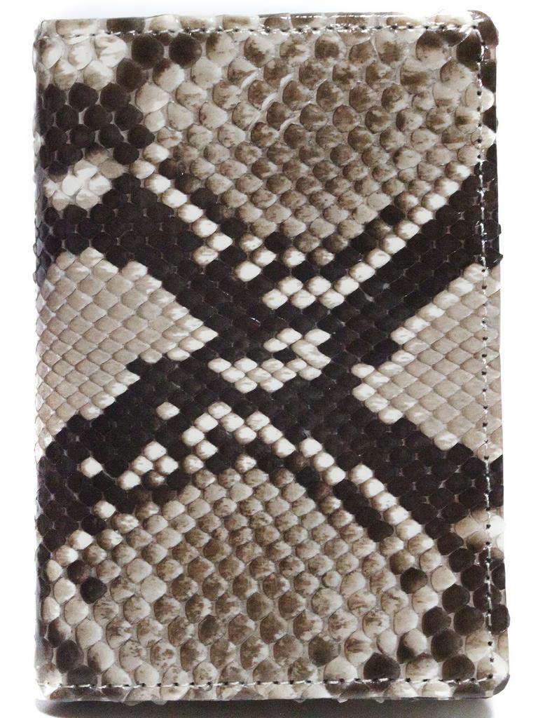 Natural Diamond Python Business Card Holder Business Card Case Snakeskin Snakeskin Snakeskin Genuine Unrivaled Card Case Large Capacity Thin Pocket