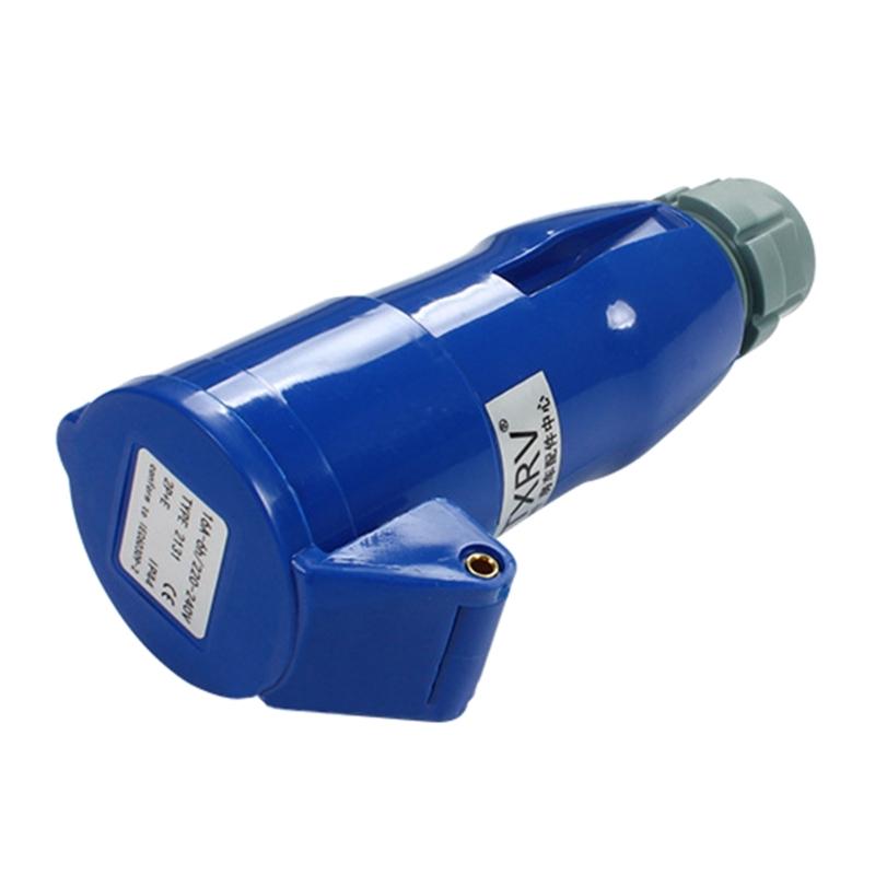 Адаптер питания для генератора автодома 16А 3-контактный 220-250В Встраиваемая розетка для подключения