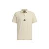 Sportswear Polo Shirt Solid Color Logo Cool Feeling Casual Short Sleeve Polo Men Tops Prairie-Brown IW9821