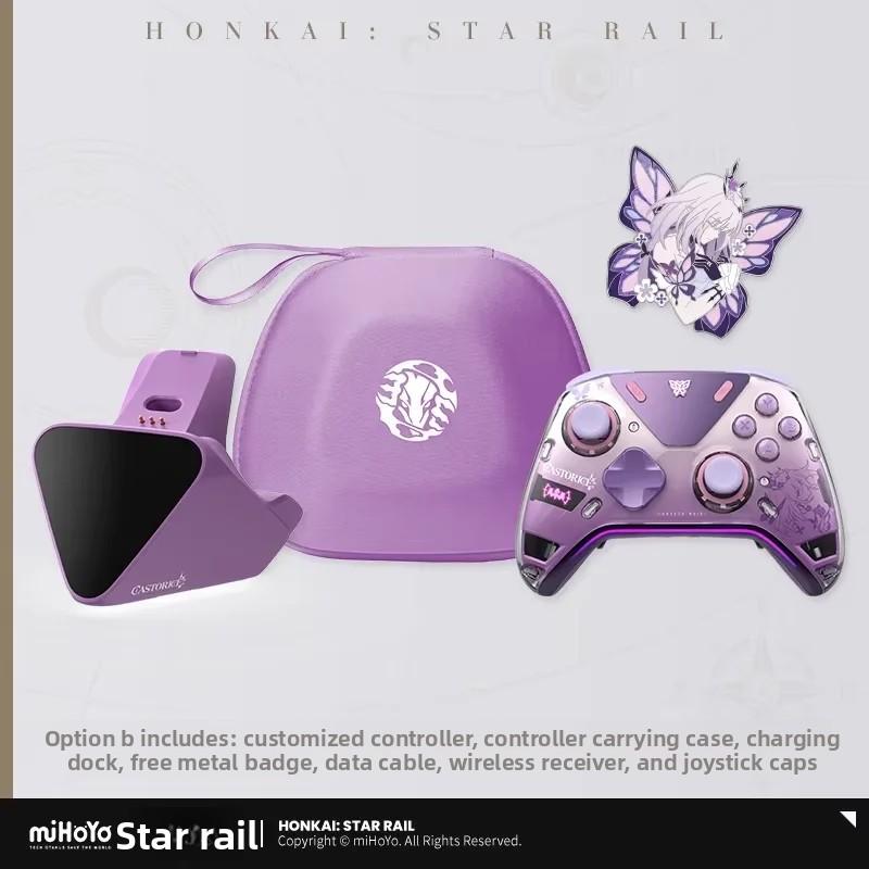 Пользовательский беспроводной игровой контроллер miHoYo Honkai Star Rail Castorice Apex5 Bluetooth Силовая отдача Elite Геймпад Предпродажный подарок
