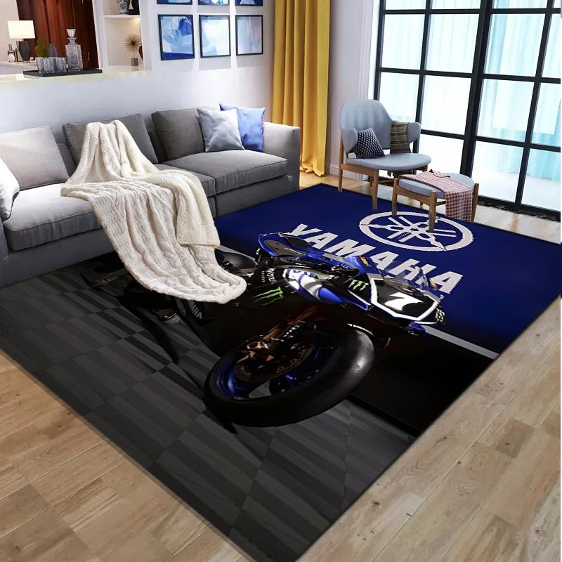 Yamaha Pattern Rug, Indoor/Outdoor Mat, for Picnic, Gameroom, Bedroom, Office, Living Room, Home Decor Carpet, Birthday Gift