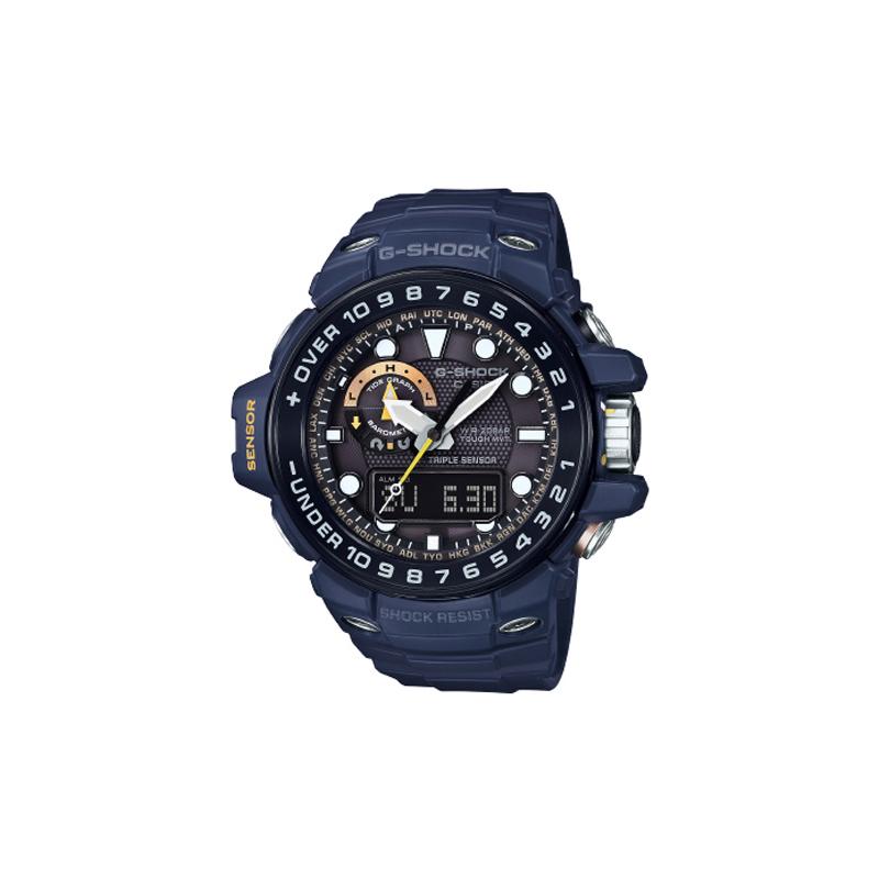 Casio CASIO MASTER OF G-SEA Серия GWN-1000 Морская Серия Солнечная Энергия Шесть Бюро Радио Механический Механизм Ремешок из Смолы Японские и GWN-1000NV-2AER