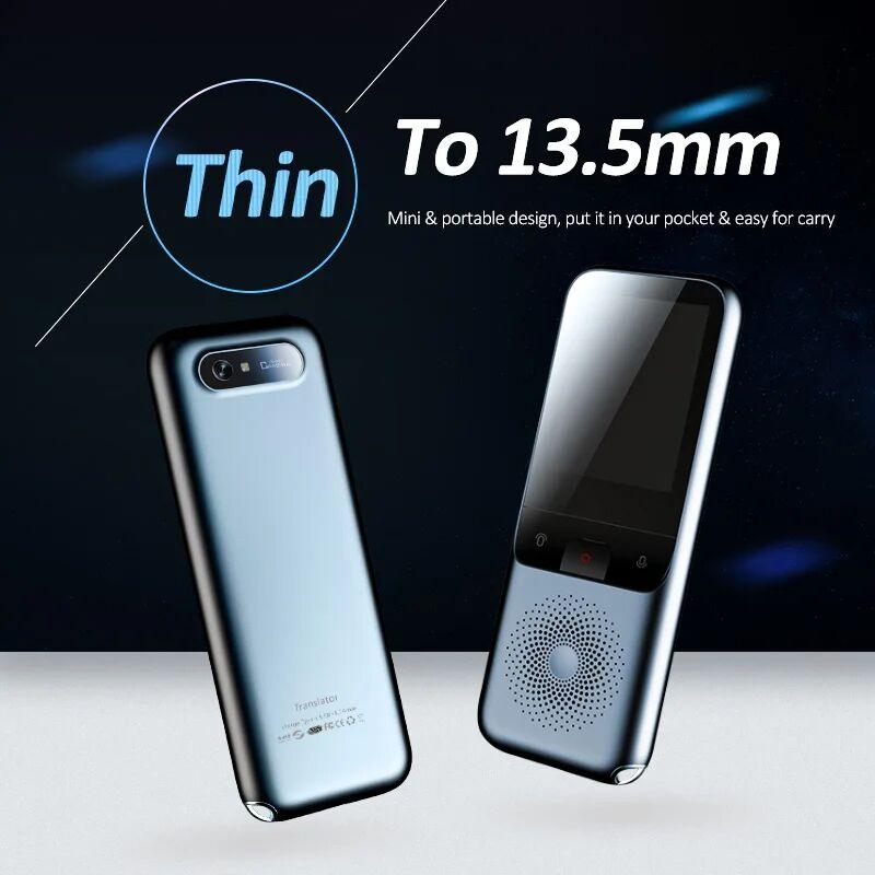 2024 Новый портативный аудиопереводчик T11 138 языков Умный переводчик офлайн в режиме реального времени Умный голосовой AI голосовой фотопереводчик