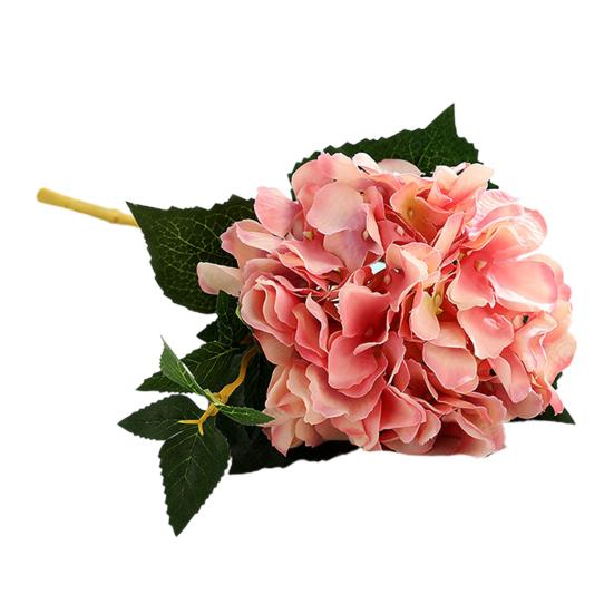 1 шт., искусственная гортензия, устойчивая к выцветанию, реалистичный яркий цвет, аксессуар для фотографии, цветок из искусственного шелка