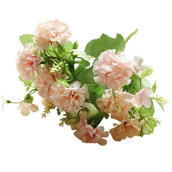 Цветочный горшок многоразовый яркий подарок красочный искусственный букет цветов для сада, офиса, кофейни