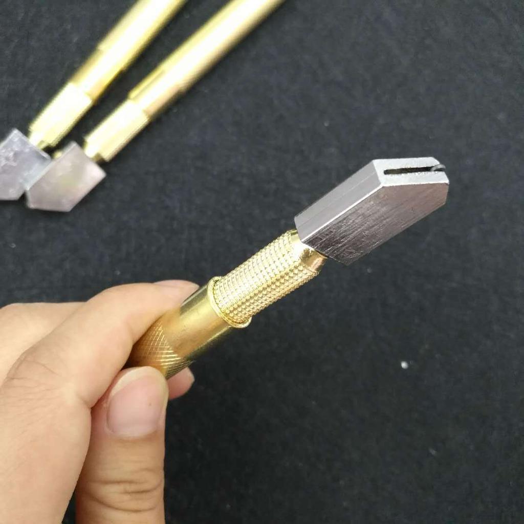 Стеклорез Алмазный резак Инструмент для резки Аксессуары Нескользящая ручка 170 мм Подходит для резки стекла Алмазов и минералов