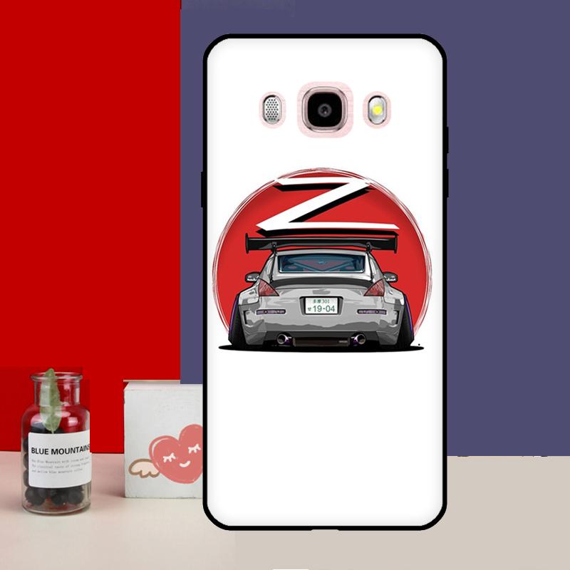 Sports Car JDM Drift 350Z 370Z Case For Samsung Galaxy J3 J5 J7 2017 J1 A3 A5 2016 J4 J6 Plus A6 A8 A7 A9 J8 2018 Cover