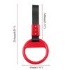 Warning Round Car Hand Pull Ring Round Shape Round Rear Bumper Warning Ring  Auto Decoration