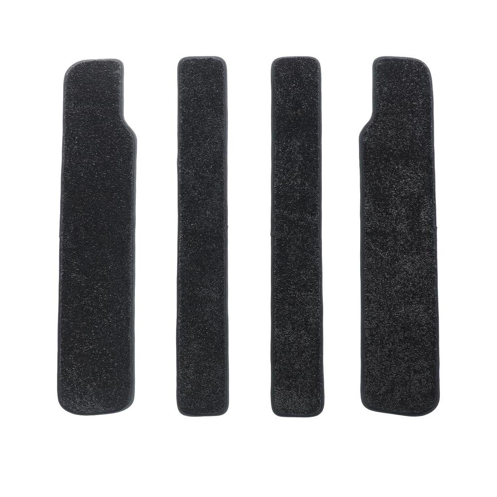 Fucaten Compatible with Nissan Serena C28 Series 2022 Step Mats for Dressing Up Your Car Set of 4 (November Onwards) Mats/Entrance (Black) -