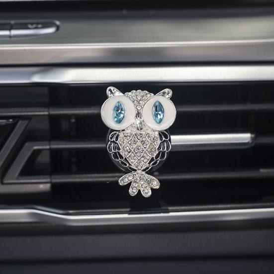 Сверкающая сова, автомобильная ароматерапия, устраняет запахи, длительная свежесть, смола, автомобильная ароматерапия с совой