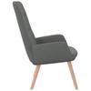Relax Armchair Dark Grey Fabric