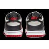 NBA x Nike Dunk Low EMB GS 75-я годовщина - Bulls Детские кроссовки Красный Парусный Черный DO6288-100