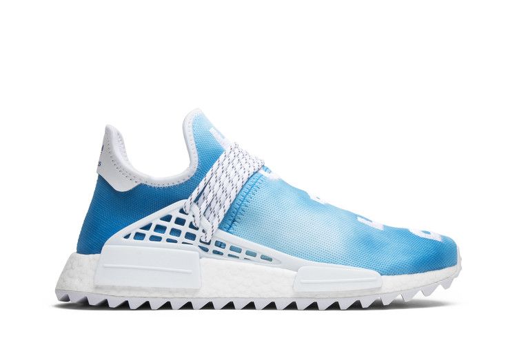 Men's Sneakers adidas Pharrell NMD HU China Pack Peace (Blue) Blue/White