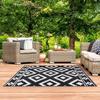 Outdoor Rugs for Garden Patio Waterproof Indoor Outdoor Area Carpet Mat for Camper Balcony Backyard Deck Home Decoration