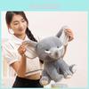 Gray Elephant Plush Toy For Kids Snuggle Doll And Gift Idea