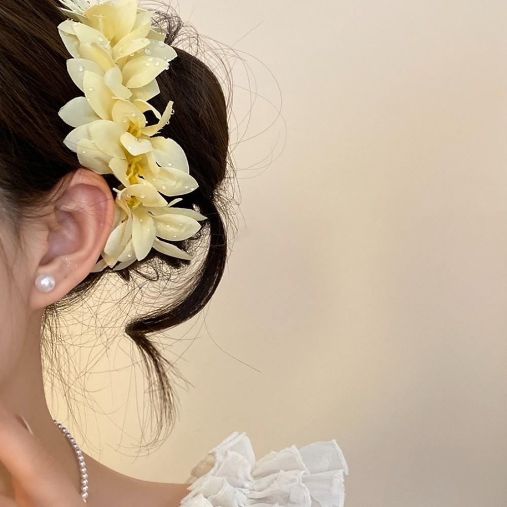 Large Chinese Style Side Clip Fairy Thai Hair Fork Headwear Bride Hair Accessories  Bridesmaid