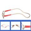 1pc Hanging Neck Anti-lost Adjustable Unisex For Parents Seniors Magnet Portable Presbyopic Glasses Reading Glasses  Jewelry Accessory