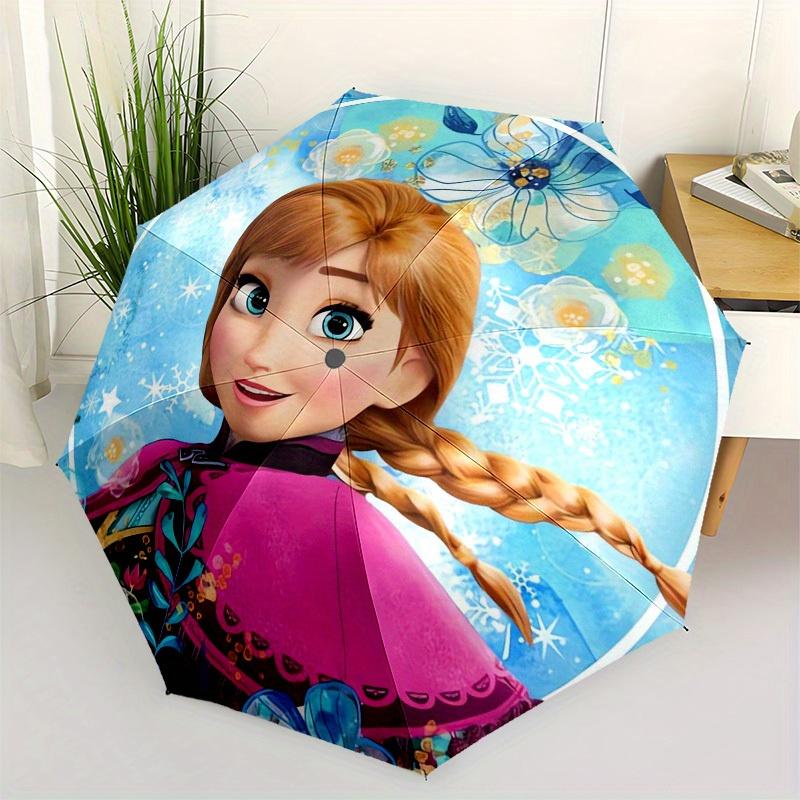 1pc Anna, Frozen Themed High-quality Umbrella,Automatic Opening and Closing Umbrella,Multi-functional Umbrella G0811031