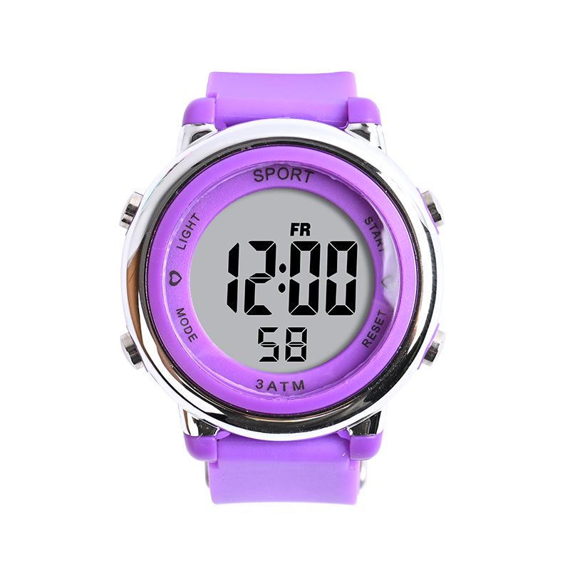 Женские светящиеся цифровые часы-хронограф - Легкие, модные, с отображением даты и дня недели
