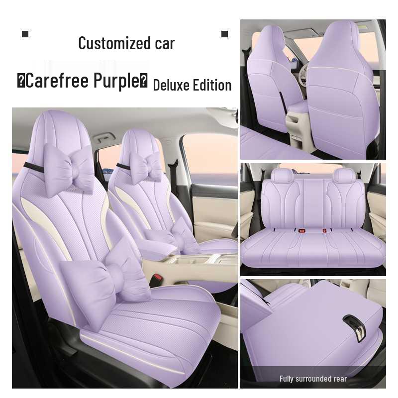 All-Season Leather Seat Covers for Wuling Bingo S Car.