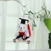 Graduation Teddy Bear with PhD Cap Hypoallergenic Plush Stuffed Animal Children Companion Doll Keychain Accessory & Desk Decor for Graduates