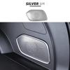 For Renault Grand Koleos 2024-2026 Car Tuning 2PCS Stainless Steel A-Pillar Door Speaker Cover Rear Trunk Horn Trim Accessories