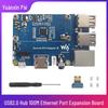 Raspberry Pi Zero 2W USB Hub with RJ45 Gigabit Ethernet & Audio Pin Header.