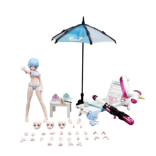 NUKE MATRIX "Forest Summer Fantasy Girls" Vivian H?yh? 1/10.5 Scale PVC & ABS Plastic Model Kit