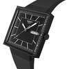 Часы Swatch WHAT IF Blackagain Square Bioceramic SO34B701