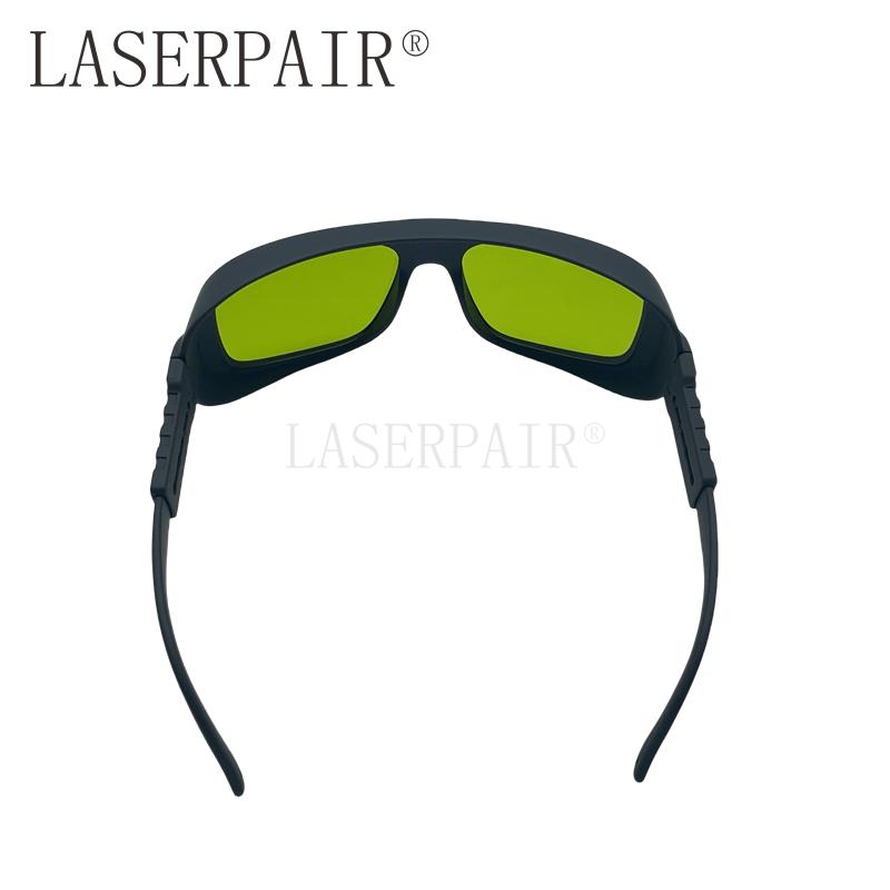 EN207 Certified 808nm 980nm 1064nm Polycarbonate Lenses Laser Safety Glasses Protective Goggles Black Frame Eye Protection