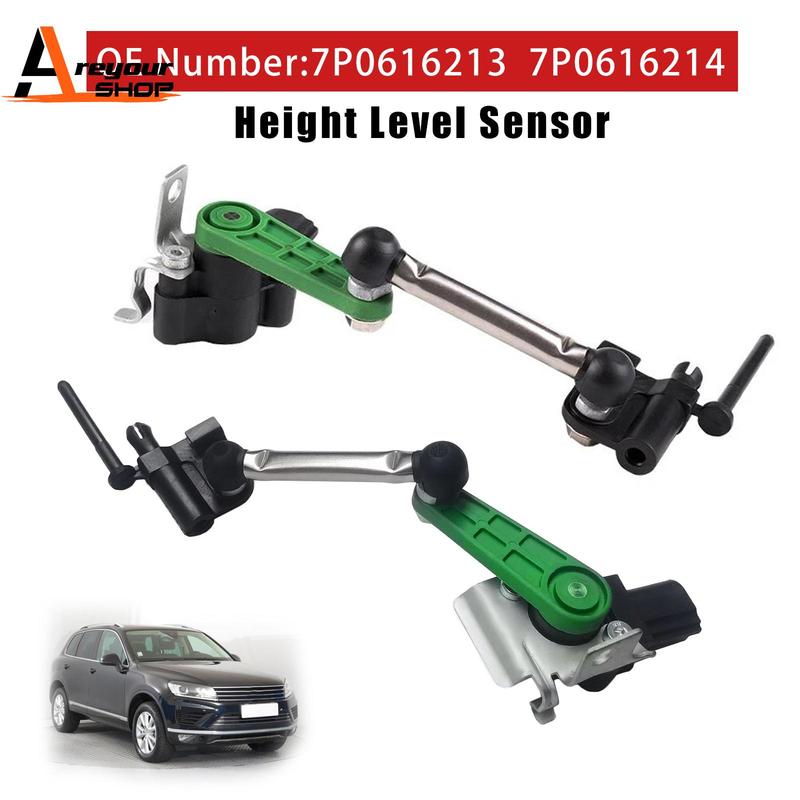 Front Left/Right/Pair Height Level Sensor 7P0616213 for VW Touareg 7P5 7P6 2010 2011 2012 2013 2014 2015 2016 2017 2018
