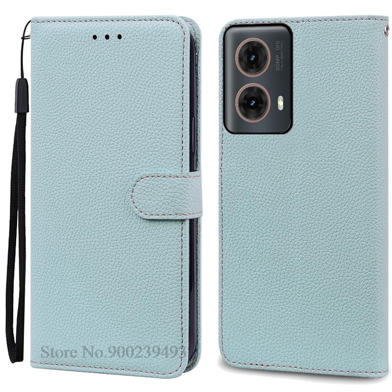 Для Moto G85 5G чехол-кошелек кожаный флип-чехол для Motorola G85 чехол мягкий силиконовый чехол-книжка для Motorola G85 5G чехол Fundas