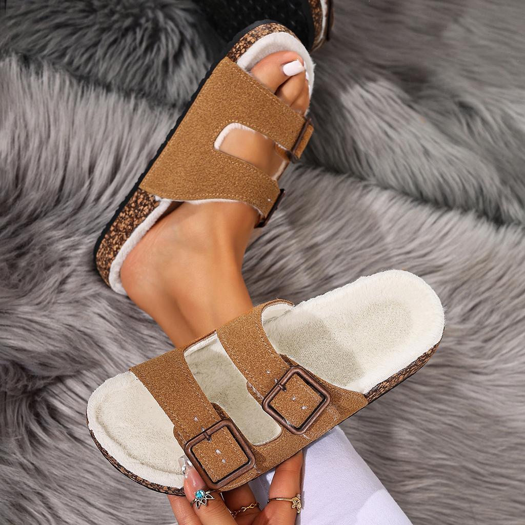 Женские сандалии Birkenstock широкой ширины — платформенные сабо для активного отдыха с анатомической стелькой, модные шлепанцы в римском стиле для широкой стопы