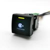 1PC Car LED DRL Radar Power on Off Fog Light View Switch Button Fit for Toyota Camry for Corolla Altis 2019 for Prado 150 2020