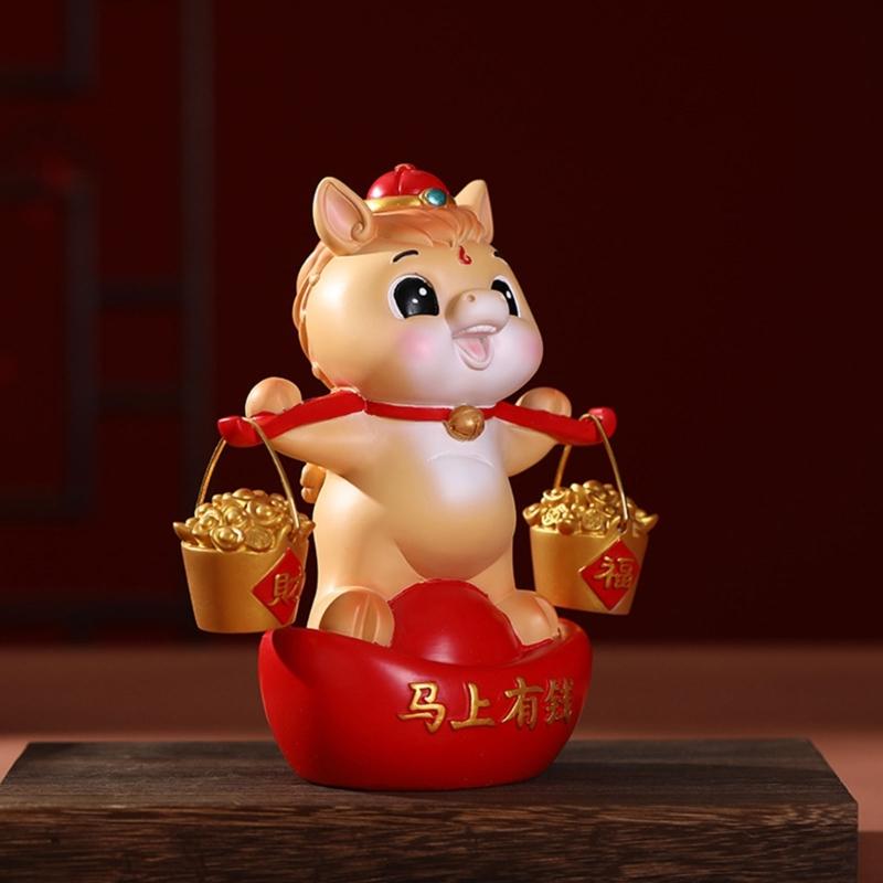 Культурная Фигурка Лошади Настольное Украшение Дисплей Искусство Идеальный Подарок На Праздники Дни Рождения Украшение Дома
