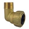 PE Brass Elbow 90° 25x3/4" - Potable Water and Gas