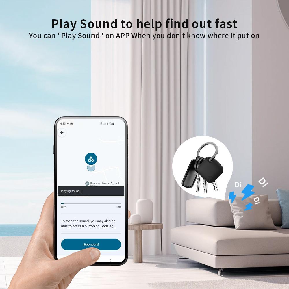 Набор из 2 / 4 штук Bluetooth GPS-трекеров для устройств Android, метка работает с Google Find Hub, поисковик ключей, умная метка для питомца для Xiaomi Samsung