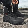 Outdoor New Autumn and Winter Large Size High-top Snow Boots Tactical Boots Men's Mountaineering Shoes Special Operations Boots Desert Boots