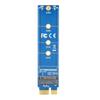 Карта-адаптер NVME Картридер для SSD-накопителя Карта для тестирования PCI E 1X Компьютерные аксессуары для PCI E к