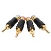 Preffair BA1410 Banana Plugs 24K Gold Plated Banana Plug HIFI Speaker для аудио- и видеоресиверов и звуковых систем